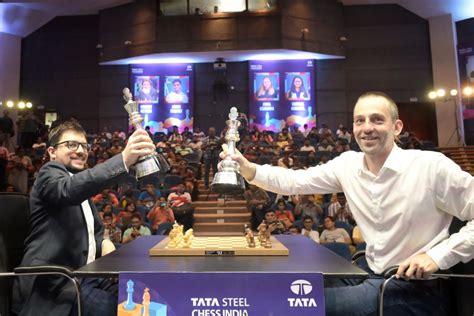 Alexander Grischuk wins Tata Steel India 2023 Blitz, Praggnanandhaa ...