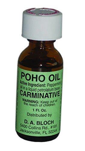 Poho Oil 1oz Asthma Colds Cough Denture Sores Diarrhea Ear | Desertcart ...