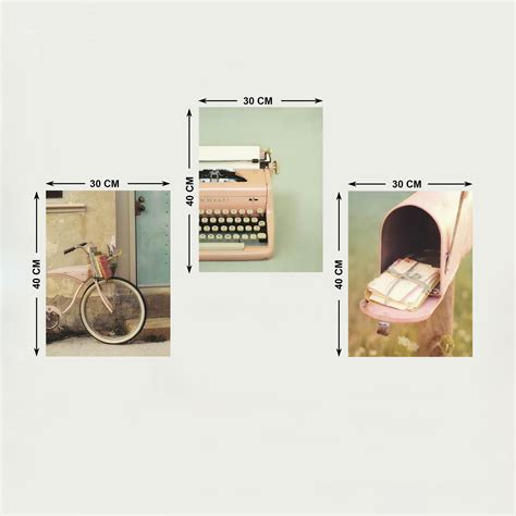 Buy Arsaa Pink Love Theme Posters-Paper - Set of 3- 30x40 Cm from Home ...