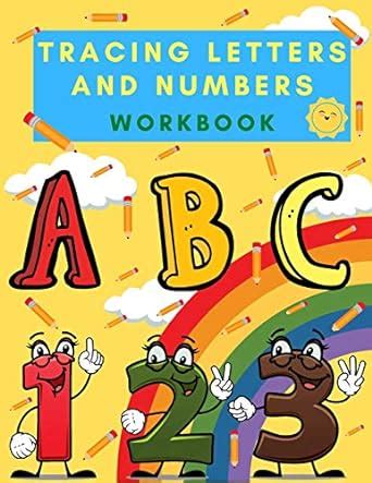 Buy Tracing Letters and Numbers Workbook: - First Learn to Write ...