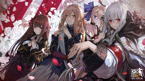 Image result for Girls Frontline WA2000 and Springfield