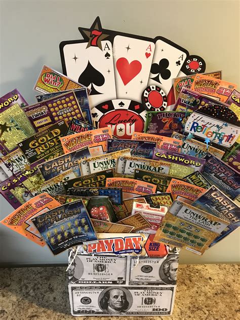 Lottery ticket happy birthday bouquet made w lotto love – Artofit