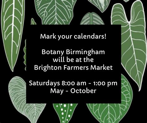 Farmers Market Schedule in 2024 | Botany Birmingham, MI
