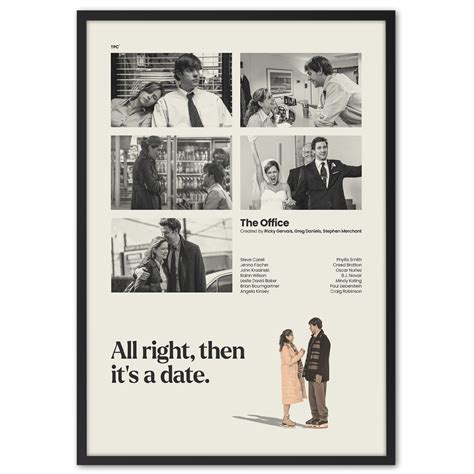 Pam & Jim The Office Poster – The Posty Club