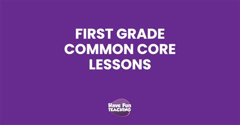 Image result for First Grade Free Lessons