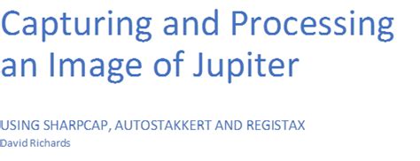 Stacking Jupiter with Registax 5 的图像结果