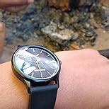 LOUIS DEVIN Black Silicone Strap Analog Wrist Watch for Men (Black Dial ...