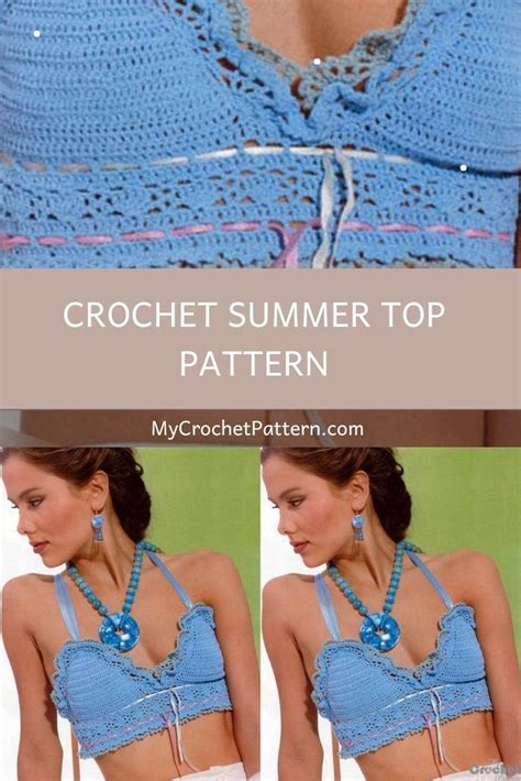 Image result for Crochet Summer Top Pattern Tutorial