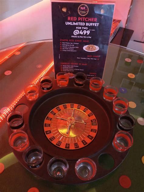 Menu at Red Pitcher, Kolkata