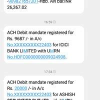 [Resolved] HDFC Bank — unknown message regarding amount