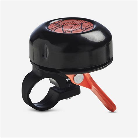 Kids' Bike Bell Easy Dring 500 20" 24"- Black/Pink