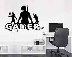 Decal O Decal Vinyl Pubg-gamer Wall, Window Sticker (Standard ...
