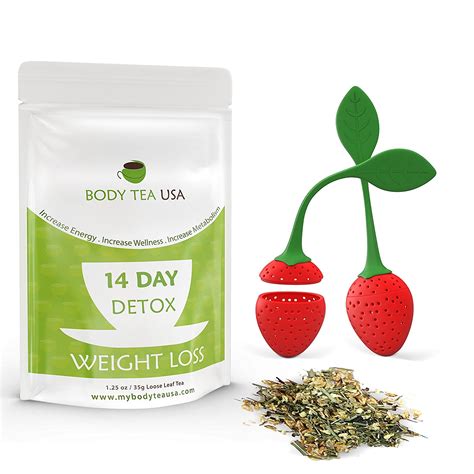 Body Tea USA Flat Tummy Detox Tea 14 Day Skinny Teatox Herbal Slimming ...