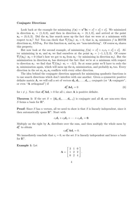 Image result for Conjugate Gradient Applications