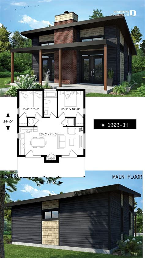 Modern Cabin Floor Plans