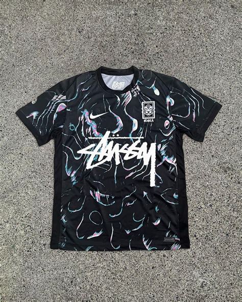 Stussy Korea Edition Jersey - S / Black in 2025 | Stussy, Football ...