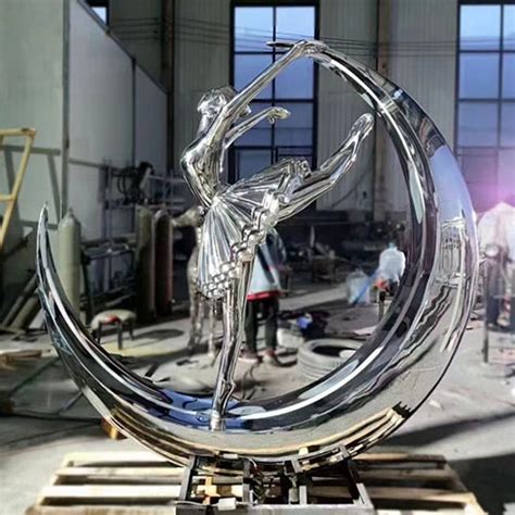 不锈钢制作而成运动篮球雕塑|手工艺|其他手工艺|千龙雕塑 - 原创作品 - 站酷 (ZCOOL)