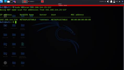 Nbtscan - Scanning IP Networks for NetBIOS Name Information - GeeksforGeeks