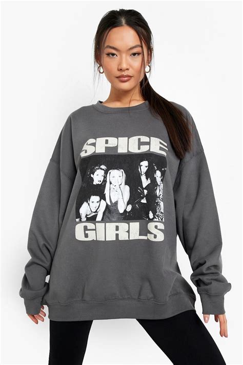 Spice Girls License Oversized Sweater | boohoo