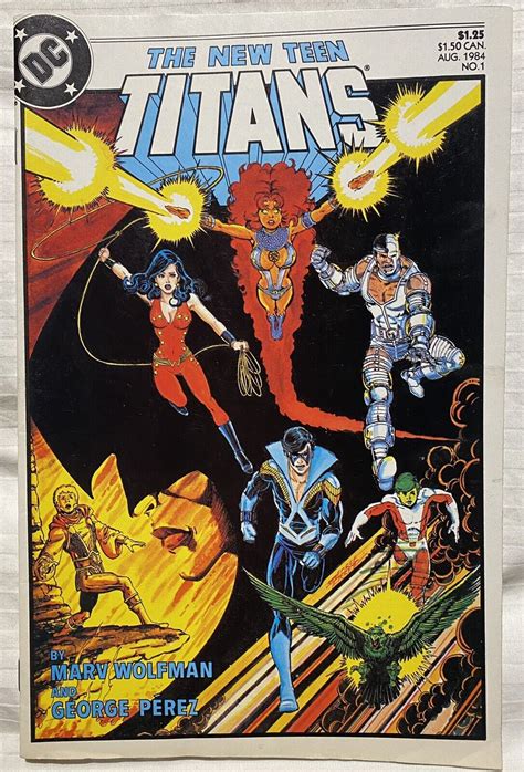 New Teen Titans #1 Direct Market Edition ~ NEAR MINT NM ~ 1984 DC Comics | eBay