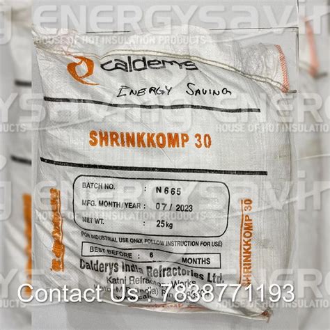 Grouting Products - Calderys Shrinkkomp 20 Authorized Wholesale Dealer ...