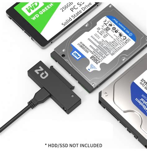 Buy QZ SATA to USB 3.1 Adapter, SATA Cable, SATA to USB Cable 3.1 for 3 ...