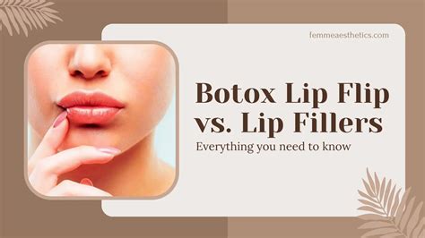 Botox Lip Flip vs. Lip Fillers: The Ultimate Guide to Lip Enhancement