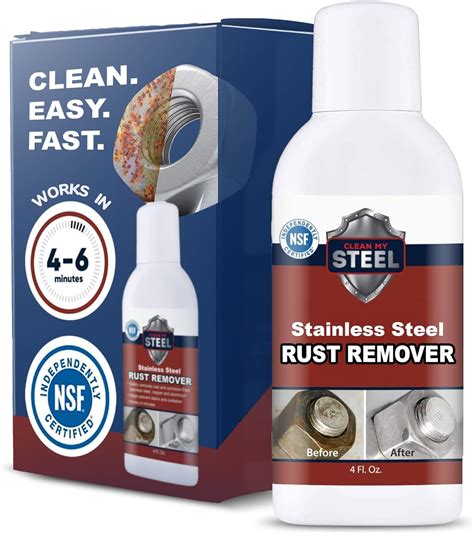 CLEAN MY STEEL Premium Stainless Steel Cleaner and Rust Remover ...
