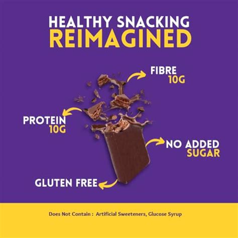 Snactivate Protein Wafer Bars - Double Chocolate (Pack of 6), 10g Prot ...