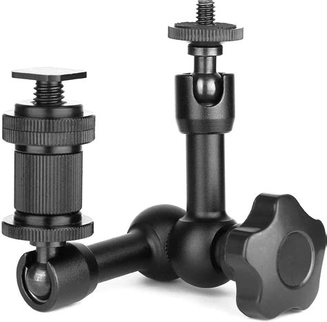 HIFFIN® 7 Inch Articulating Friction Magic Arm & Large Adjustable Supe ...