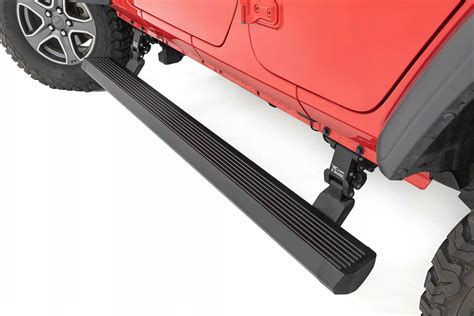 Power Running Boards - Dual Electric Motor - 4 Door - Jeep Wrangler JL (18-24) | Rough Country