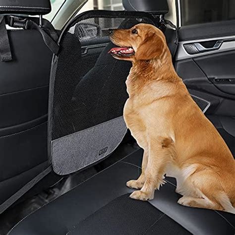Petsfit Dog Car Net Barrier, Vehicle Pet Barrier with Adjusting Rope ...