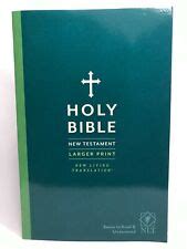 Buy New Listing Holy Bible New Testament New Living Translation Larger ...
