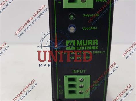 MURR ELEKTRONIK SWITCH MODE POWER SUPPLY 85040 MCS-115-230/12 SINGLE ...