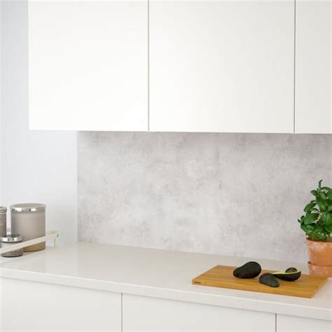 Grey kitchen splashbacks & wall panels - IKEA