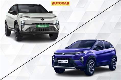 Tata Nexon vs Nexon EV: design, feature differences explained