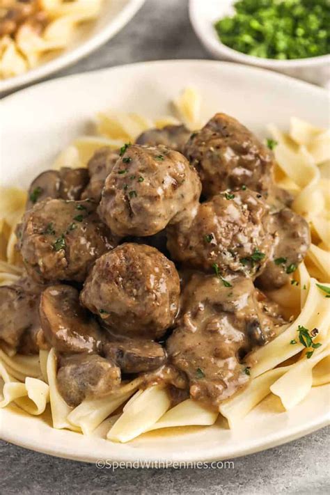 Meatball Stroganoff