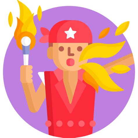Fire breather - Free people icons