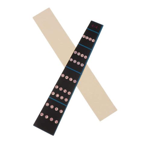 Electomania Violin Fiddle Fingerboard Intonation Chart Stickers Finger ...