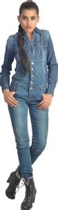 Tauss Washed Women Jumpsuit - Buy Tauss Washed Women Jumpsuit Online at ...