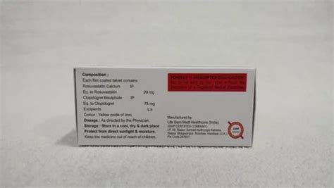 Cardiac-Diabetic-Hyper Tension Drugs - Rosuvastatin 20 Mg And Ezetimibe ...