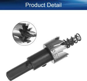 AS TOOL CENTER 18mm HSS Hole Saw Bit, Drill Bit for Metal, 2.75" Length ...