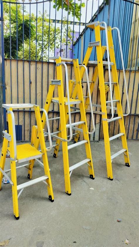 Step Ladder - 6 feet FRP Steps Ladder Trader - Retailer from Chennai