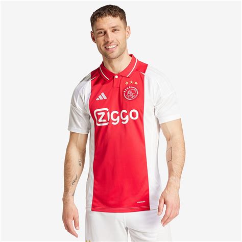 adidas Ajax 24/25 Home Shirt - White - Mens Replica | Pro:Direct Soccer