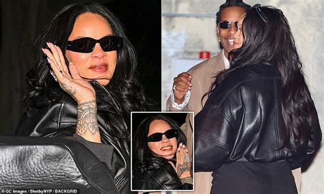 Rihanna steps out for first time since welcoming third child