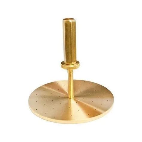 Brass Plate For CBR Testing with Lock Nut : Amazon.in: Industrial ...
