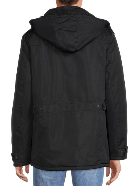 Buy Beverly Hills Polo Club Men’s Parka Jacket with Faux Sherpa Lining ...