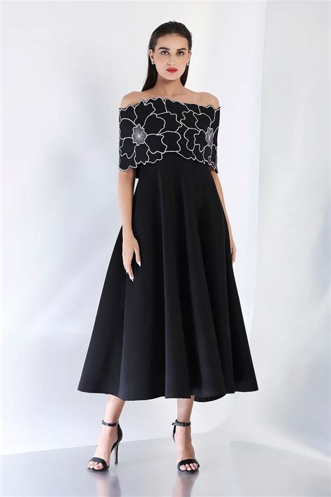 Gaia + Bella Wrap Fit and Flare Midi Dress – Ozeqo