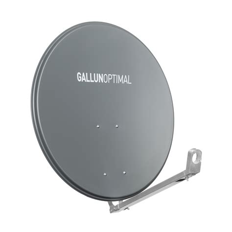 GALLUN 80cm Profi-Type, ALU Parabolantenne anthrazit – GALLUNOPTIMAL