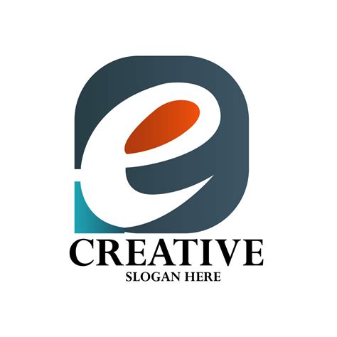 e Alphabet logo for company - MasterBundles